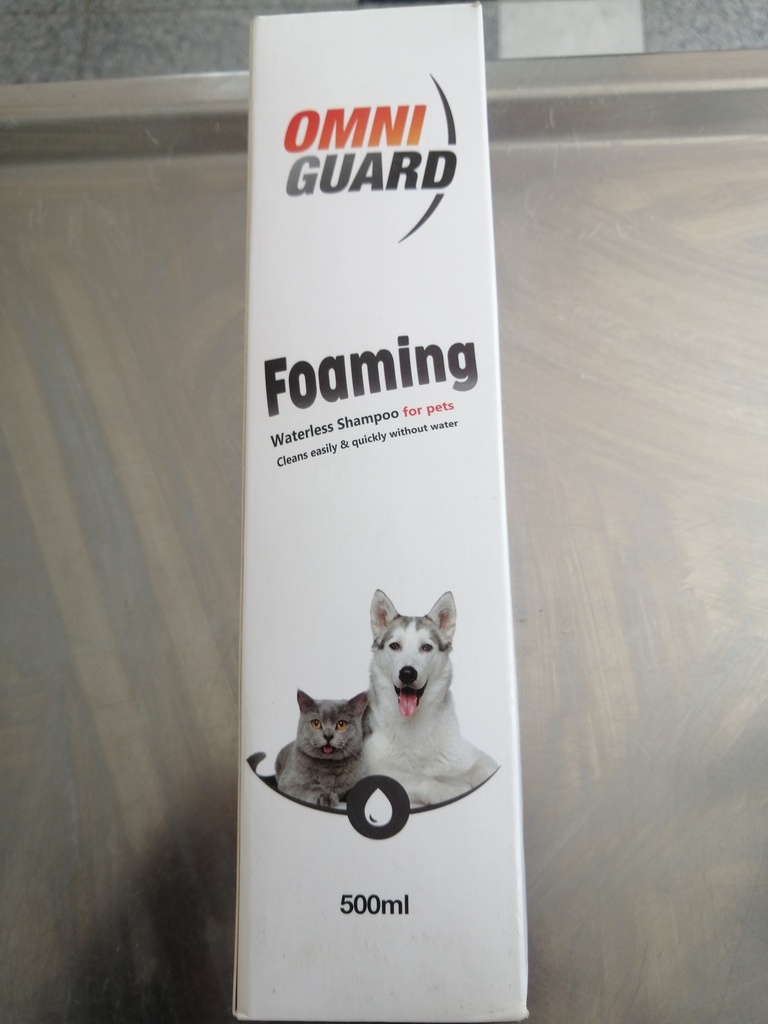  omni guard foam shampoo 500ml