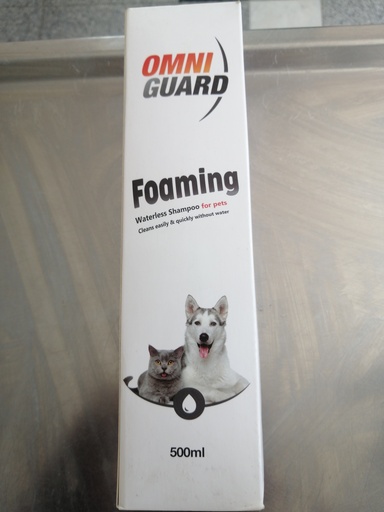 [Omnigaurd foam shampoo 500ml for your pet animal]  omni guard foam shampoo 500ml
